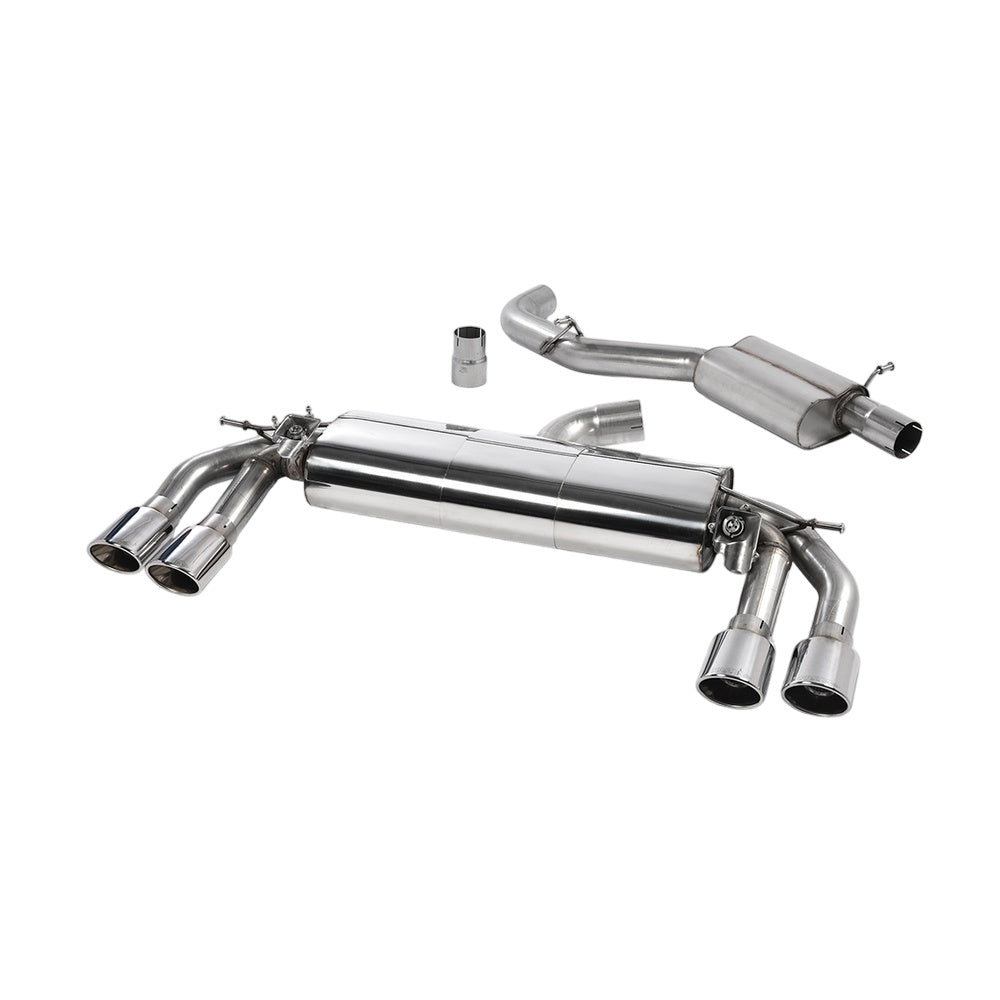 Milltek Cat Back Exhaust Audi TT Mk3 TTS 2.0 TFSi Quattro (Non-OPF/GPF Models) 15-18-Exhaust System-carbonizeduk