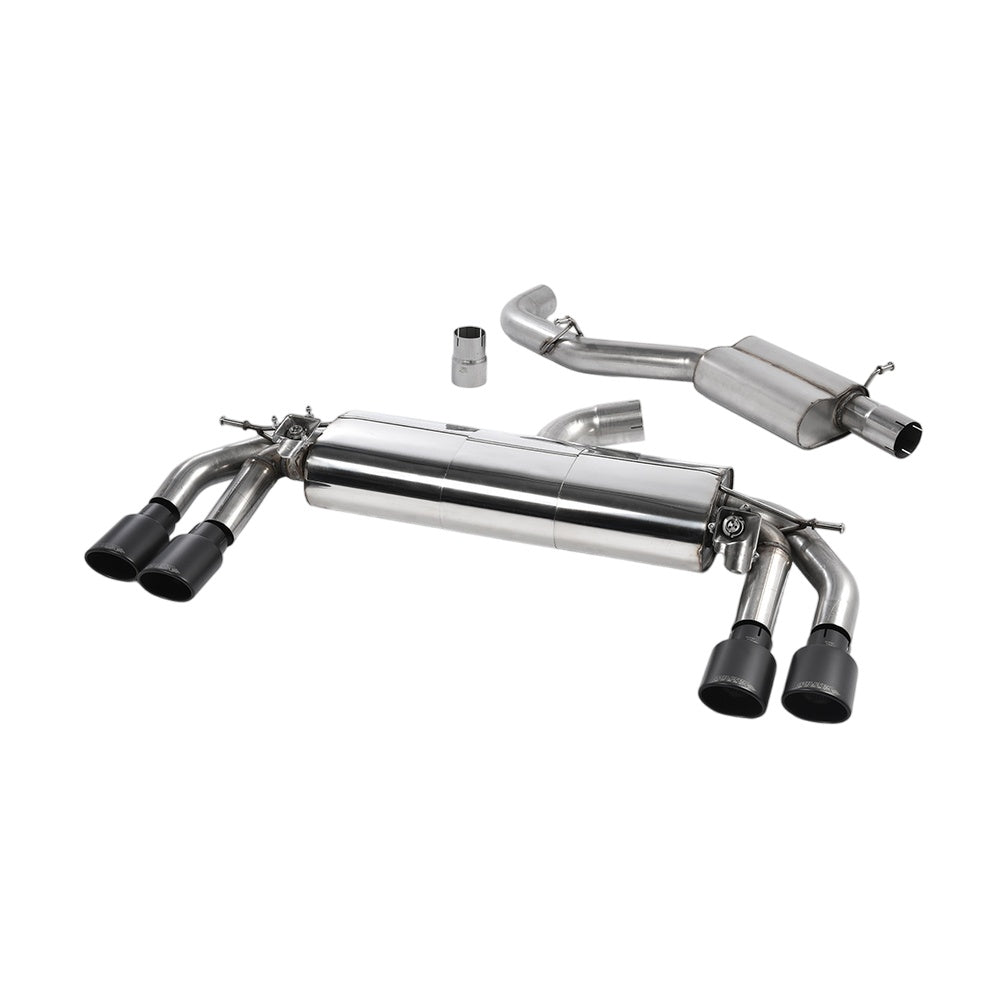 Milltek Cat Back Exhaust Audi TT Mk3 TTS 2.0 TFSi Quattro (OPF/GPF Models) 19-25-Exhaust System-carbonizeduk
