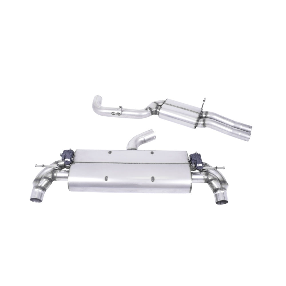 Milltek Cat Back Exhaust Audi TT Mk3 TTRS 2.5TFSi Quattro (OPF/GPF Models) 19-25-Exhaust System-carbonizeduk