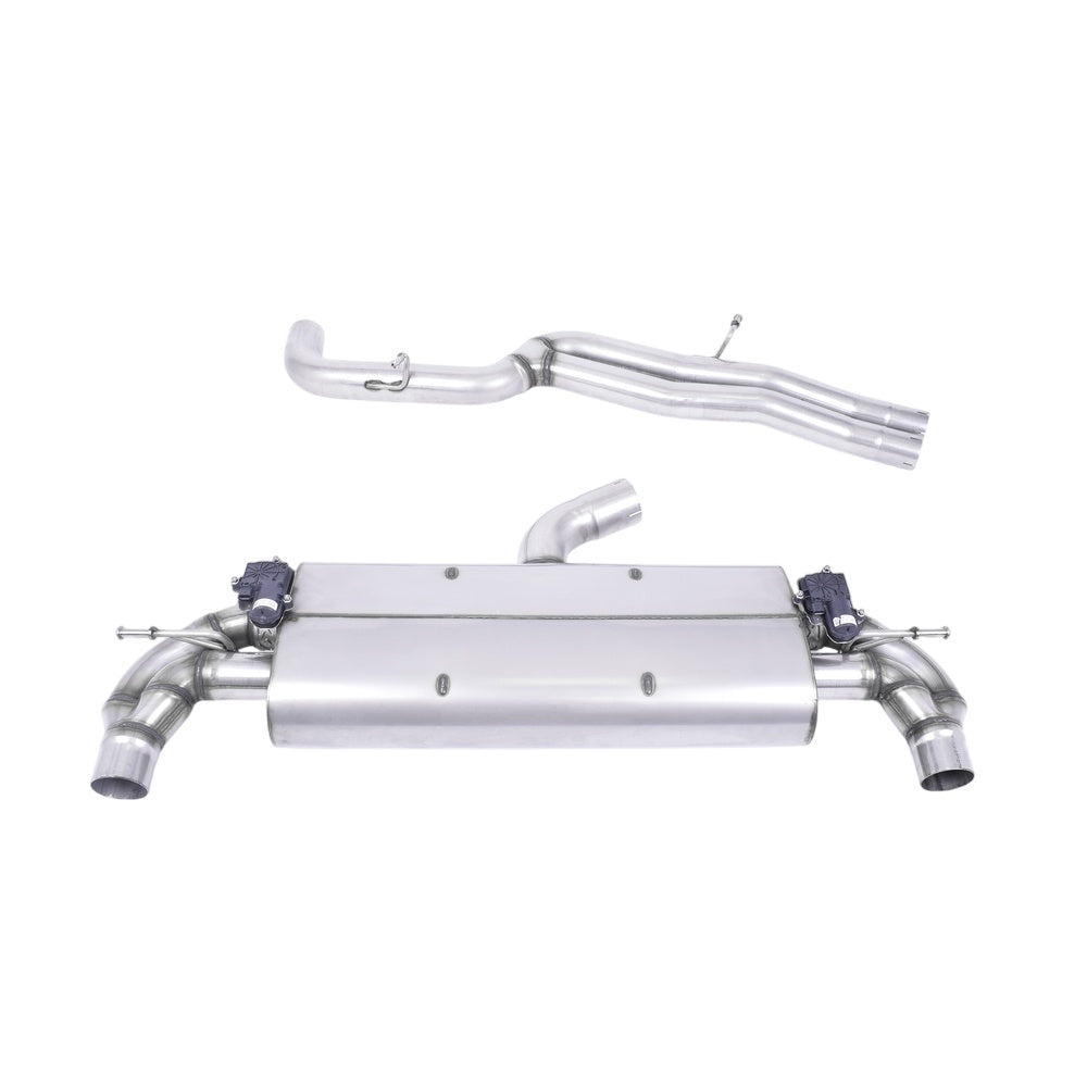 Milltek Cat Back Exhaust Audi TT Mk3 TTRS 2.5TFSi Quattro (OPF/GPF Models) 19-25-Exhaust System-carbonizeduk