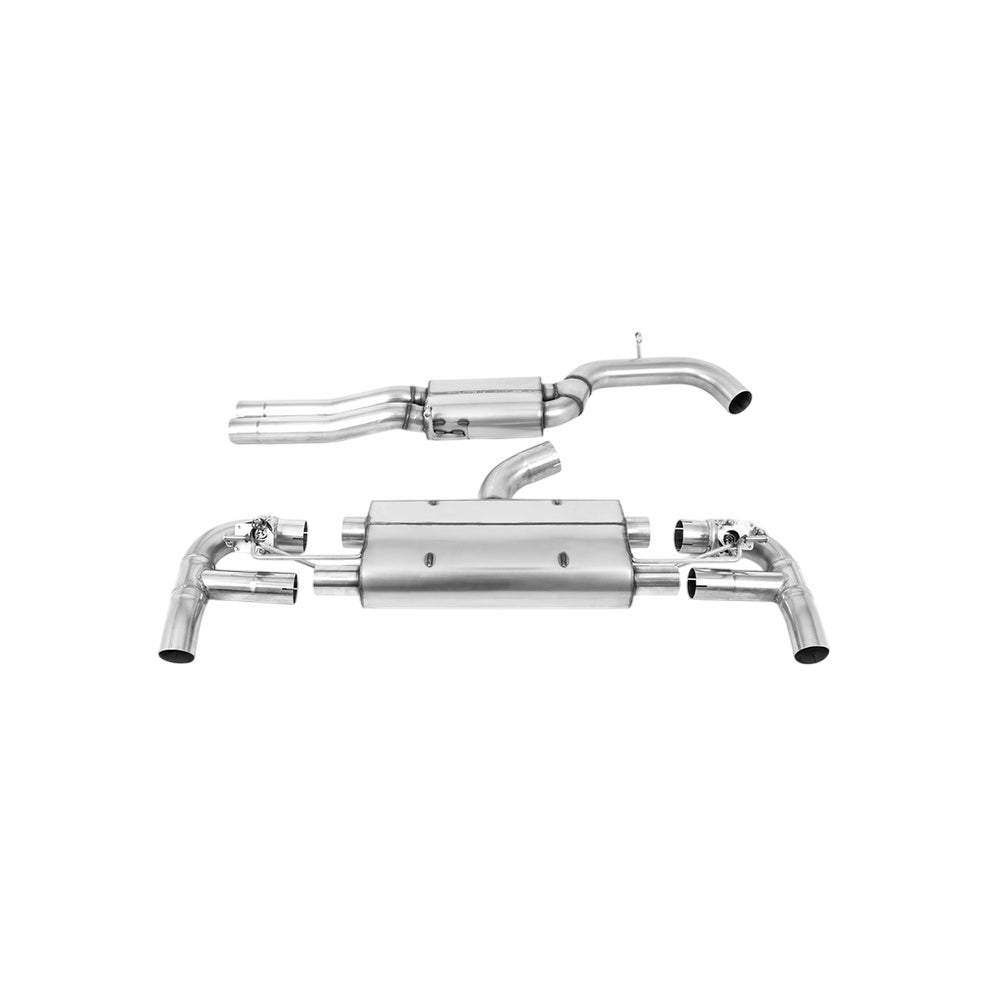 Milltek Cat Back Exhaust Audi RS3 Sportback 400PS (8V MQB Facelift Only) Non-OPF/GPF Models 17-18-Exhaust System-carbonizeduk