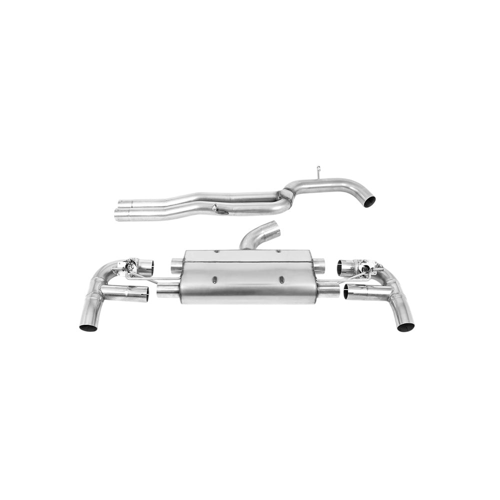 Milltek Cat Back Exhaust Audi RS3 Sportback 400PS (8V MQB Facelift Only) Non-OPF/GPF Models 17-18-Exhaust System-carbonizeduk