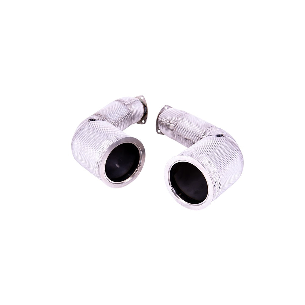 Milltek Large-bore Downpipe and De-cat Exhaust Audi SQ7 4.0 V8 TT (Petrol OPF/GPF Equipped Vehicles) 21-25-Manifolds, Decats & Sports Cats-carbonizeduk