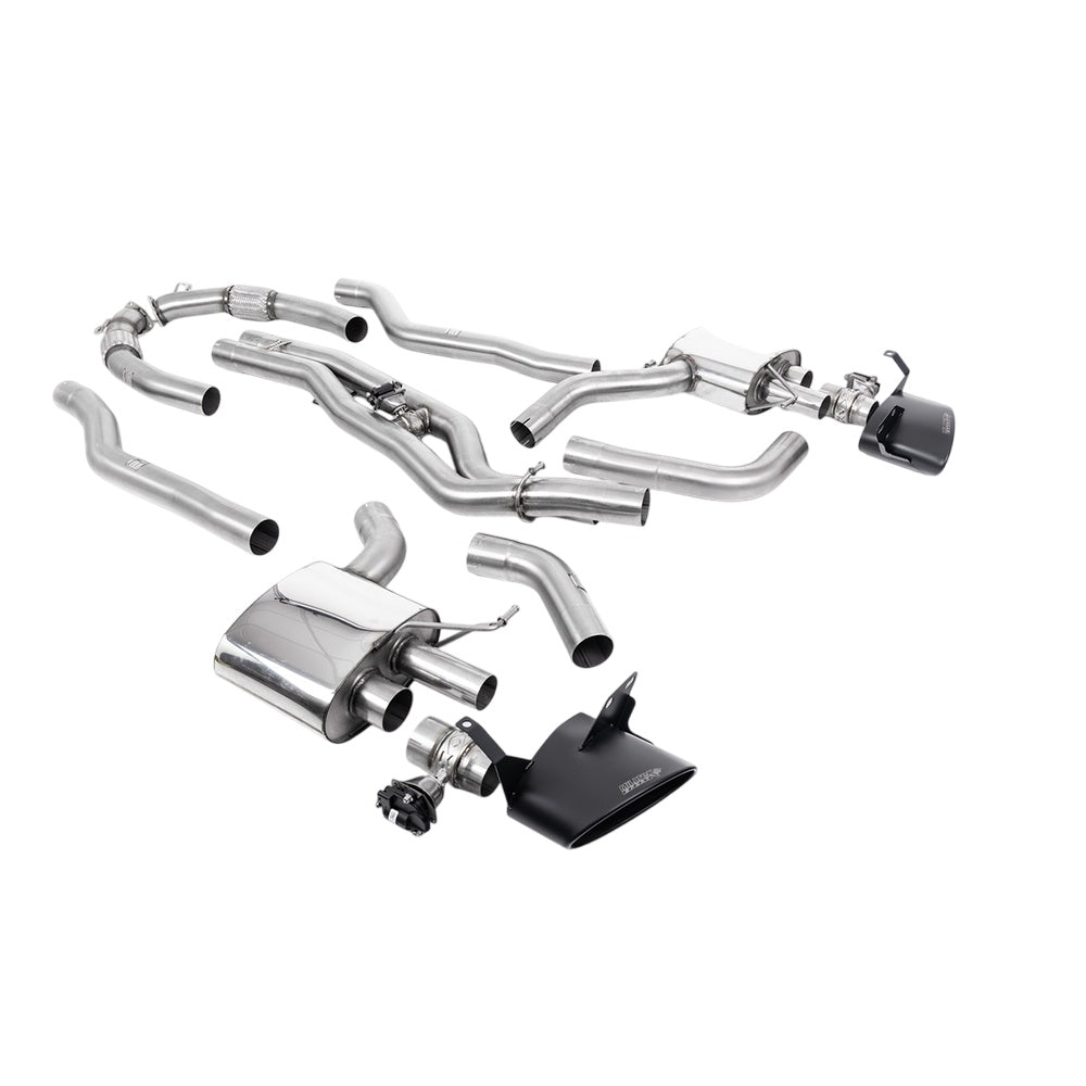 Milltek Particulate Filter-back Exhaust Audi RS6 C8 4.0 V8 Bi-Turbo inc Performance Edition (OPF/GPF Models) 19-25-Exhaust System-carbonizeduk