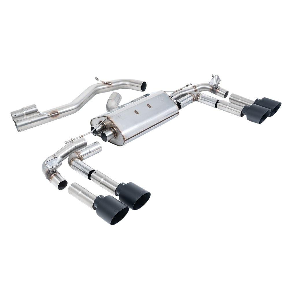 Milltek Particulate Filter-back Exhaust Audi S3 2.0 TFSi Quattro Saloon / Sedan 310PS 8Y (OPF/GPF Models Only) 20-25-Exhaust System-carbonizeduk