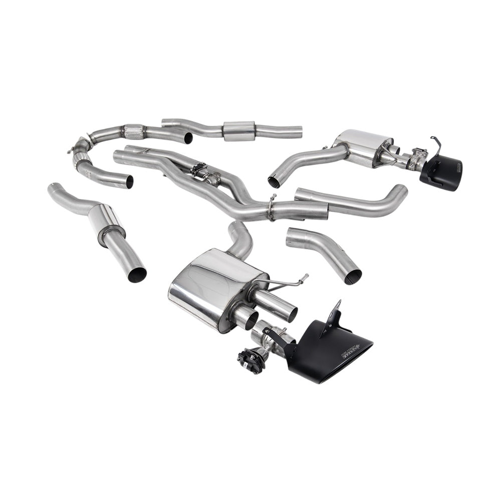 Milltek Cat Back Exhaust Audi RS7 C8 4.0 V8 Bi-Turbo (Non OPF/GPF US/ROW Models) 19-25-Exhaust System-carbonizeduk
