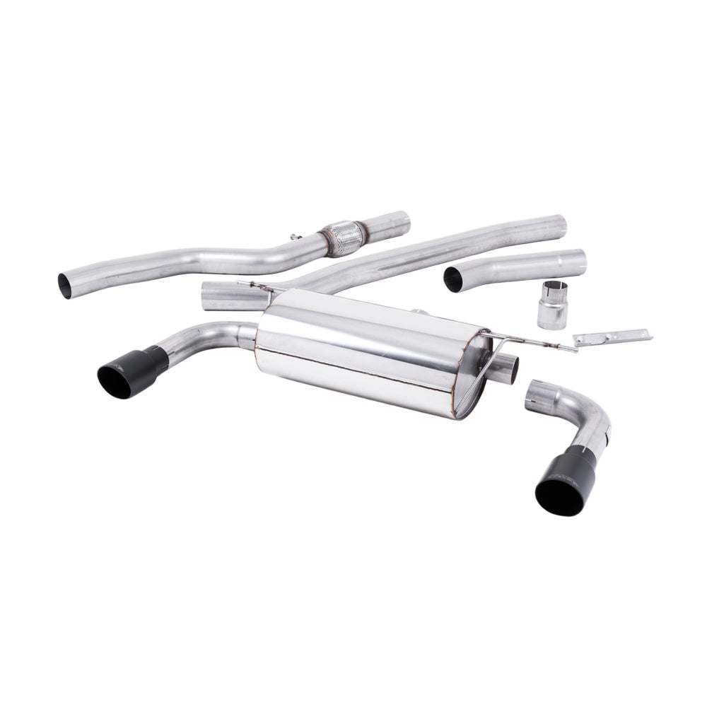 Milltek Cat Back Exhaust BMW 4 Series F32 428i Coupe (Manual Gearbox, without Tow Bar, None xDrive and N20 Engine Only) 14-18-Exhaust System-carbonizeduk