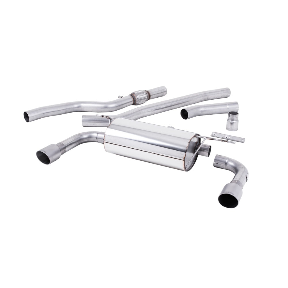 Milltek Cat Back Exhaust BMW 4 Series F32 428i Coupe (Manual Gearbox, without Tow Bar, None xDrive and N20 Engine Only) 14-18-Exhaust System-carbonizeduk