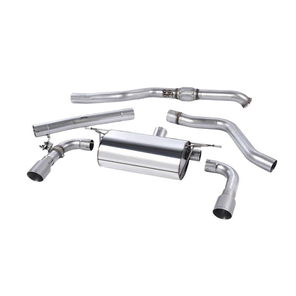 Milltek Cat Back Exhaust BMW 2 Series M235i Coupe (F22) (None xDrive) 14-15-Exhaust System-carbonizeduk