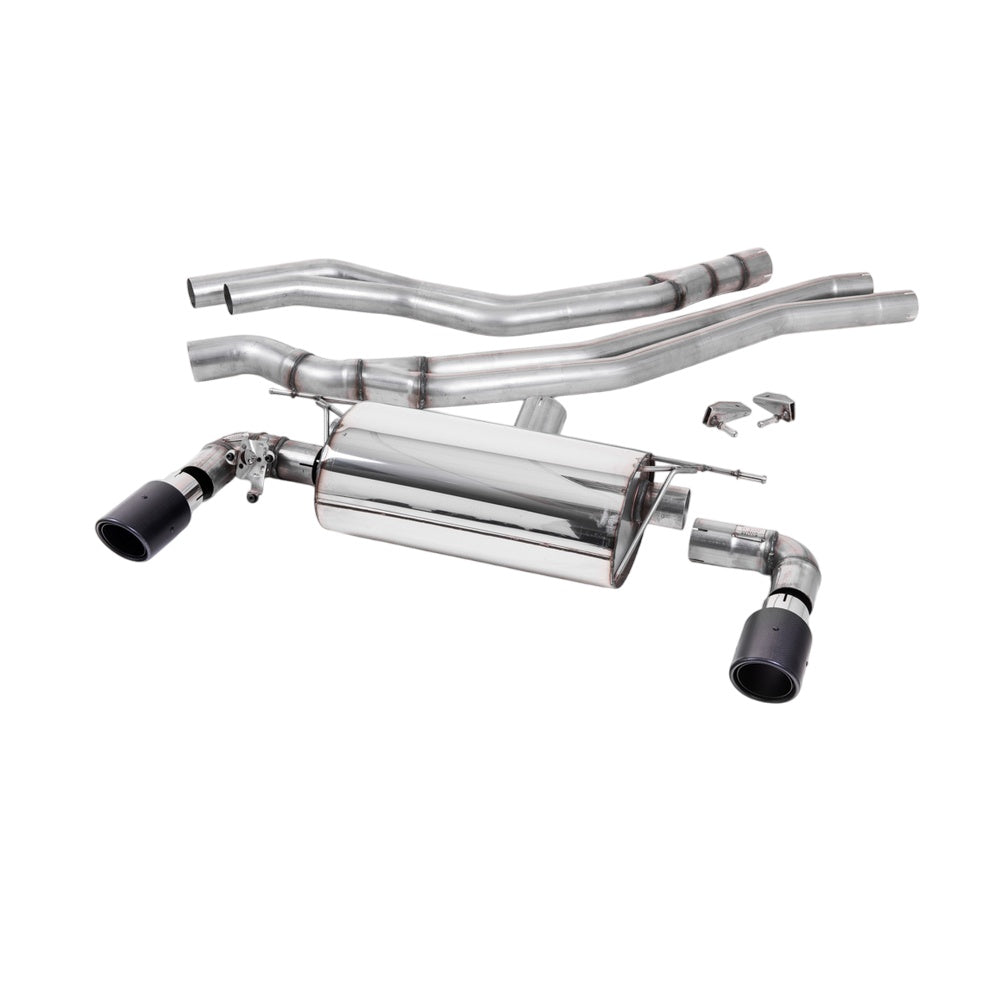 Milltek Cat Back Exhaust BMW 1 Series M140i 3 and 5-Door (F20 and F21 LCI‚ Non-OPF and None xDrive) 15-18-Exhaust System-carbonizeduk