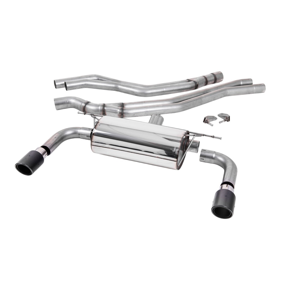 Milltek Cat Back Exhaust BMW 2 Series M240i Coupe (F22 LCI‚ Non-OPF and None xDrive) 15-18-Exhaust System-carbonizeduk