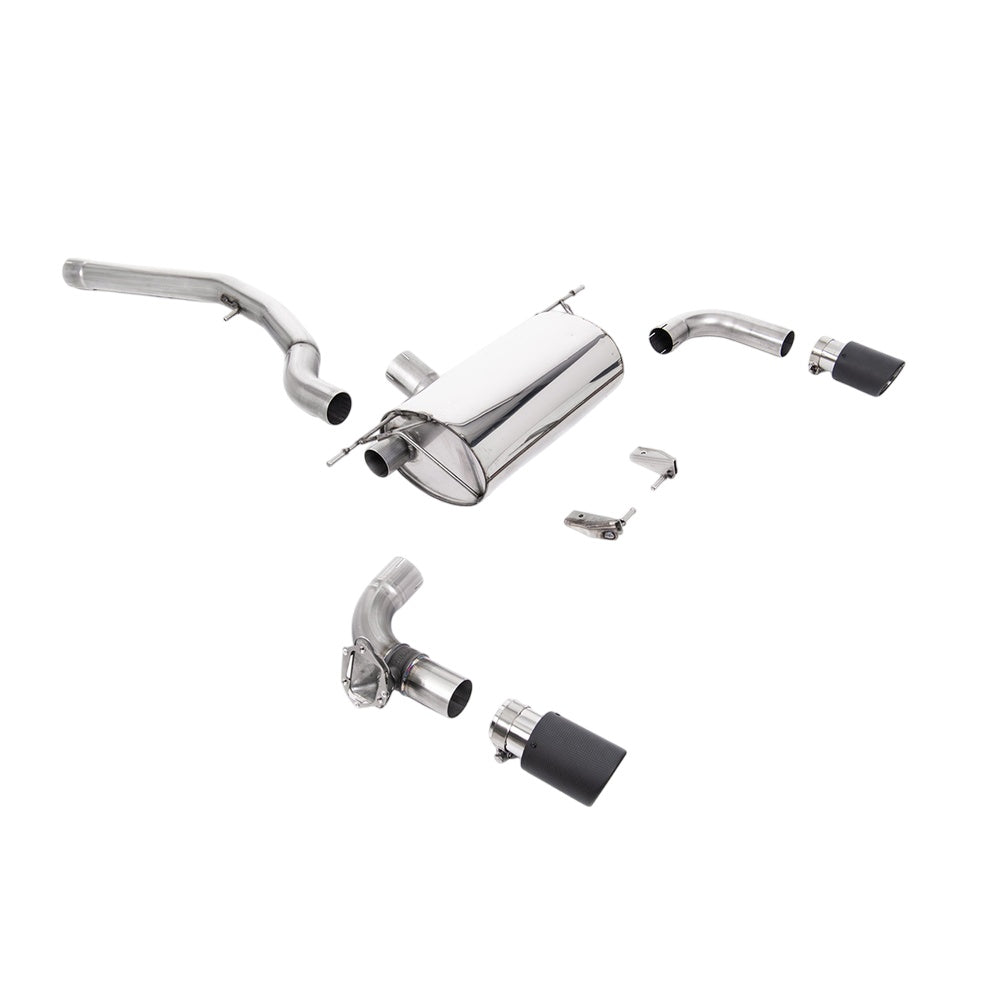Milltek Cat Back Exhaust BMW 2 Series M240i Coupe (F22 LCI‚ OPF Only and Non xDrive Models) 19-20-Exhaust System-carbonizeduk