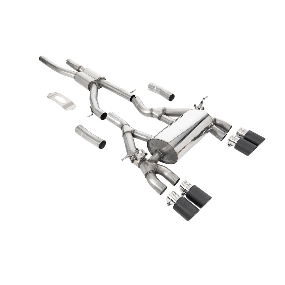 Milltek Cat Back Exhaust BMW 4 Series F82/83 M4 Coupe/Convertible, M4 Competition and M4 CS Coupe (OPF/GPF equipped models only) 19-20-Exhaust System-carbonizeduk