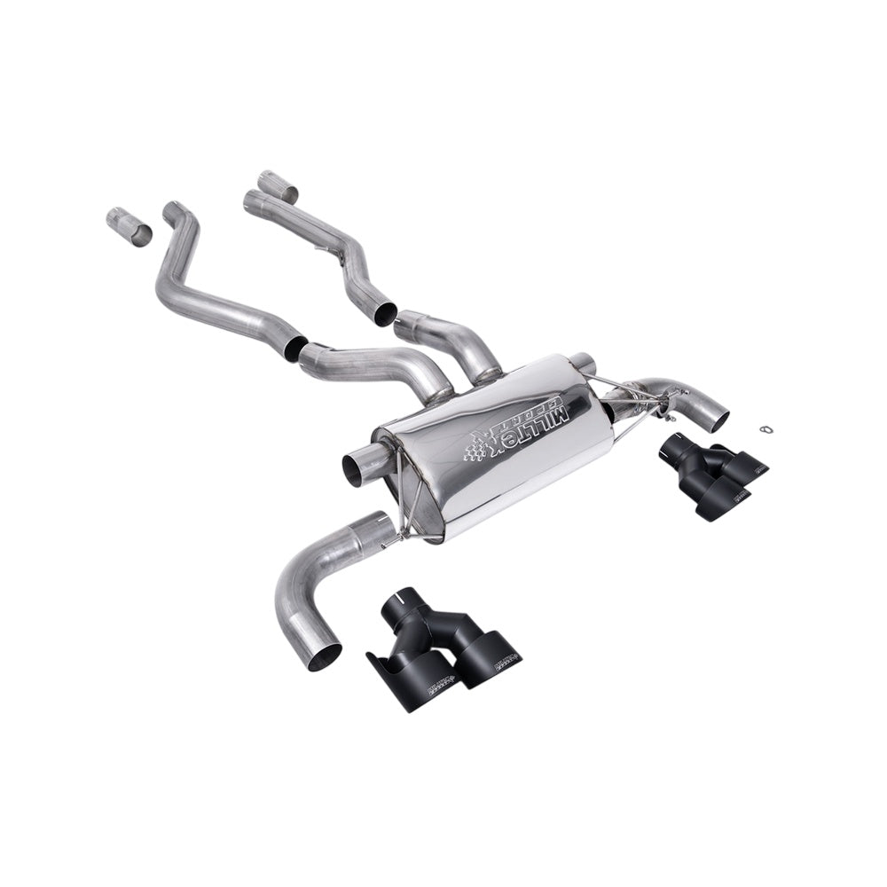 Milltek Axle Back Exhaust BMW 3 Series G20 M340i Sedan inc xDrive (North American / ROW Models Only) 21-25-Exhaust System-carbonizeduk