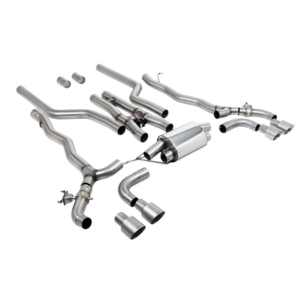 Milltek Cat Back Exhaust BMW 5 Series M5 and M5 Competition 4.4 Twin Turbo F90 (OPF/GPF Equipped Cars) 20-21-Exhaust System-carbonizeduk
