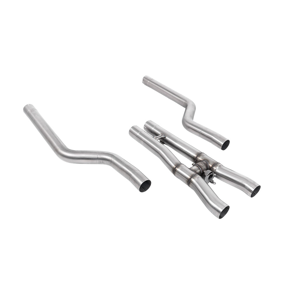 Milltek GPF/OPF Bypass Exhaust BMW 8 Series M8 and M8 Competition 4.4 V8 Twin Turbo F91 and F92 Coupe and Cabrio (OPF/GPF Equipped Cars Only) 20-25-Manifolds, Decats & Sports Cats-carbonizeduk