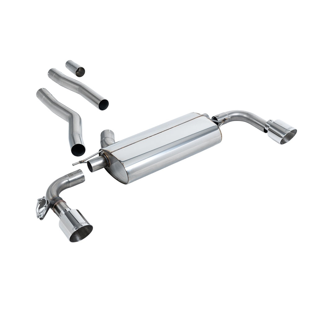 Milltek Particulate Filter-back Exhaust BMW 1 Series 128ti 5-Door (F40 OPF/GPF Equipped) 21-25-Exhaust System-carbonizeduk