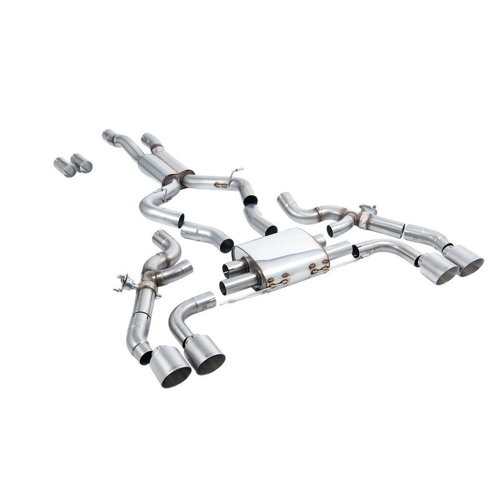 Milltek Particulate Filter-back Exhaust BMW X4 X4M / X4M Comp (G02) 3.0 (with OPF/GPF S58 Engine LCI only) 22-25-Exhaust System-carbonizeduk
