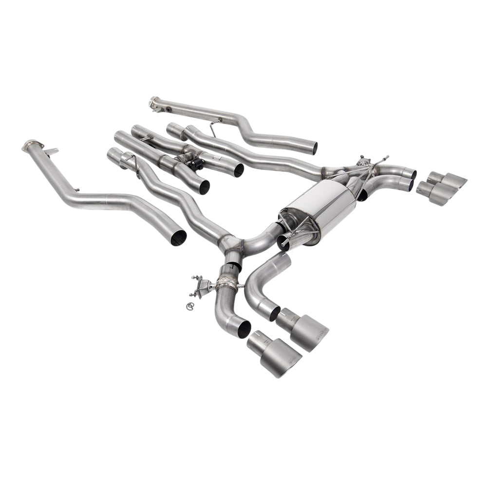 Milltek Cat Back Exhaust BMW 5 Series M5 and M5 Competition 4.4 Twin Turbo F90 LCI (OPF/GPF Equipped Cars) 21-25-Exhaust System-carbonizeduk