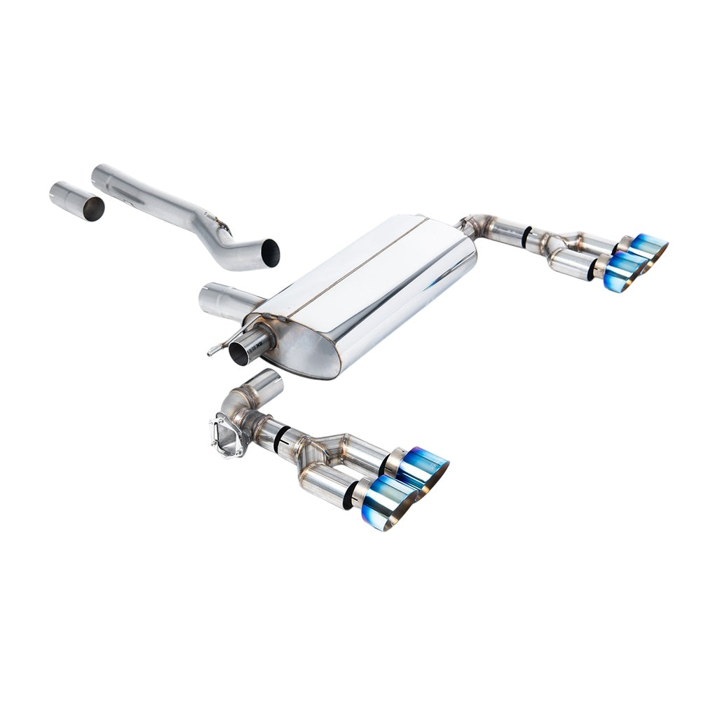 Milltek Particulate Filter-back Exhaust BMW 1 Series M135i xDrive 5-Door (F40 OPF/GPF Equipped) 19-25-Exhaust System-carbonizeduk