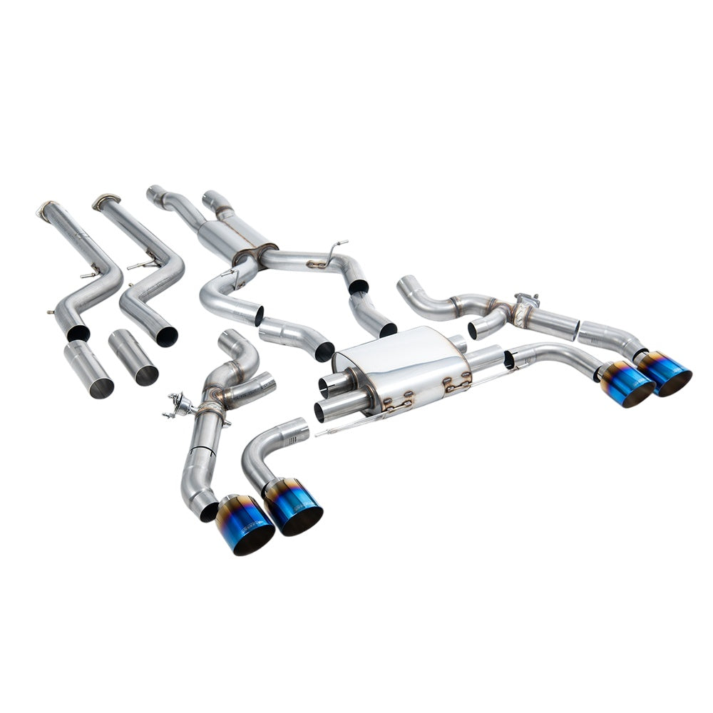 Milltek Downpipe-back Exhaust BMW X3 X3M / X3M Comp (G01) 3.0 (with OPF/GPF S58 Engine LCI only) 22-25-Exhaust System-carbonizeduk