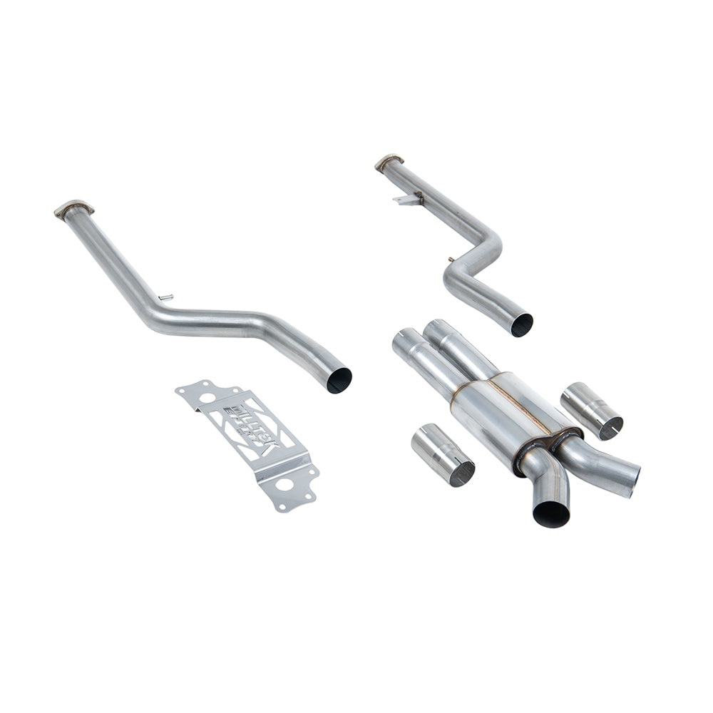 Milltek GPF/OPF Bypass Exhaust BMW 2 Series M2 Coupe (G87 S58 OPF/GPF Models) 23-25-Manifolds, Decats & Sports Cats-carbonizeduk