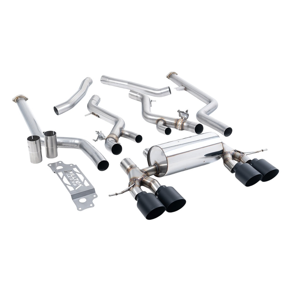 Milltek Cat Back Exhaust BMW 2 Series M2 Coupe (G87 S58 NAS Non-OPF/GPF Models) 23-25-Exhaust System-carbonizeduk