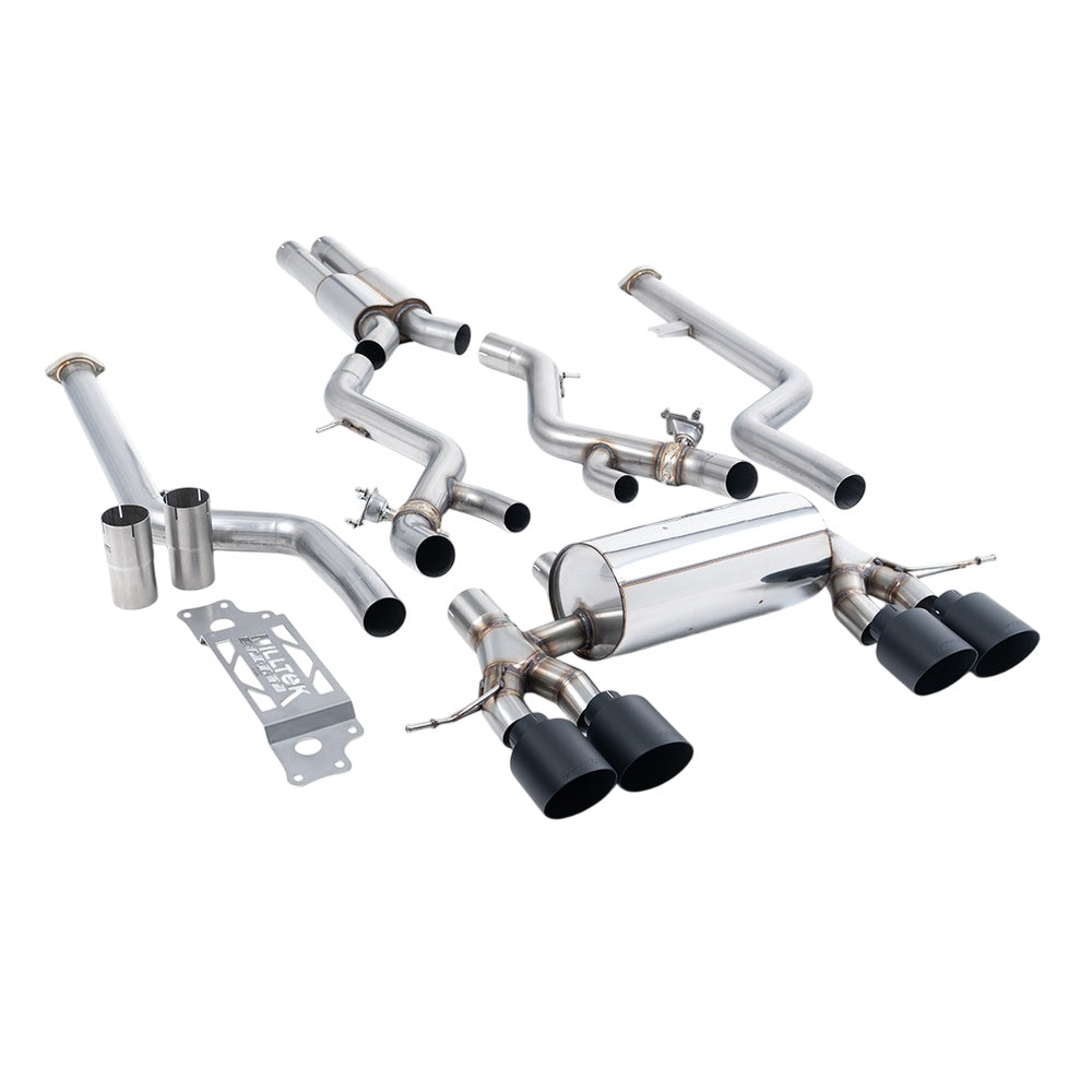 Milltek Cat Back Exhaust BMW 2 Series M2 Coupe (G87 S58 NAS Non-OPF/GPF Models) 23-25-Exhaust System-carbonizeduk