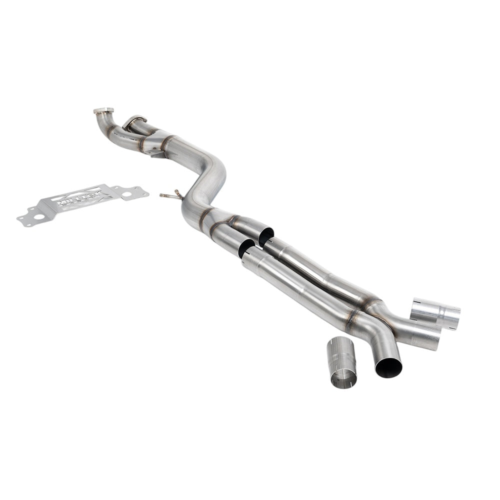 Milltek GPF/OPF Bypass Exhaust BMW 2 Series M2 Coupe (G87 S58 OPF/GPF Models) 23-25-Manifolds, Decats & Sports Cats-carbonizeduk