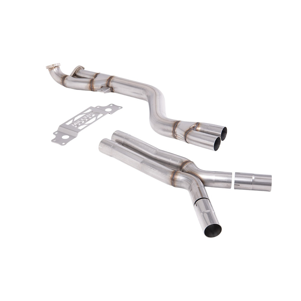 Milltek Secondary Catalyst Bypass Exhaust BMW 2 Series M2 Coupe (G87 S58 NAS Non-OPF/GPF Models) 23-25-Manifolds, Decats & Sports Cats-carbonizeduk