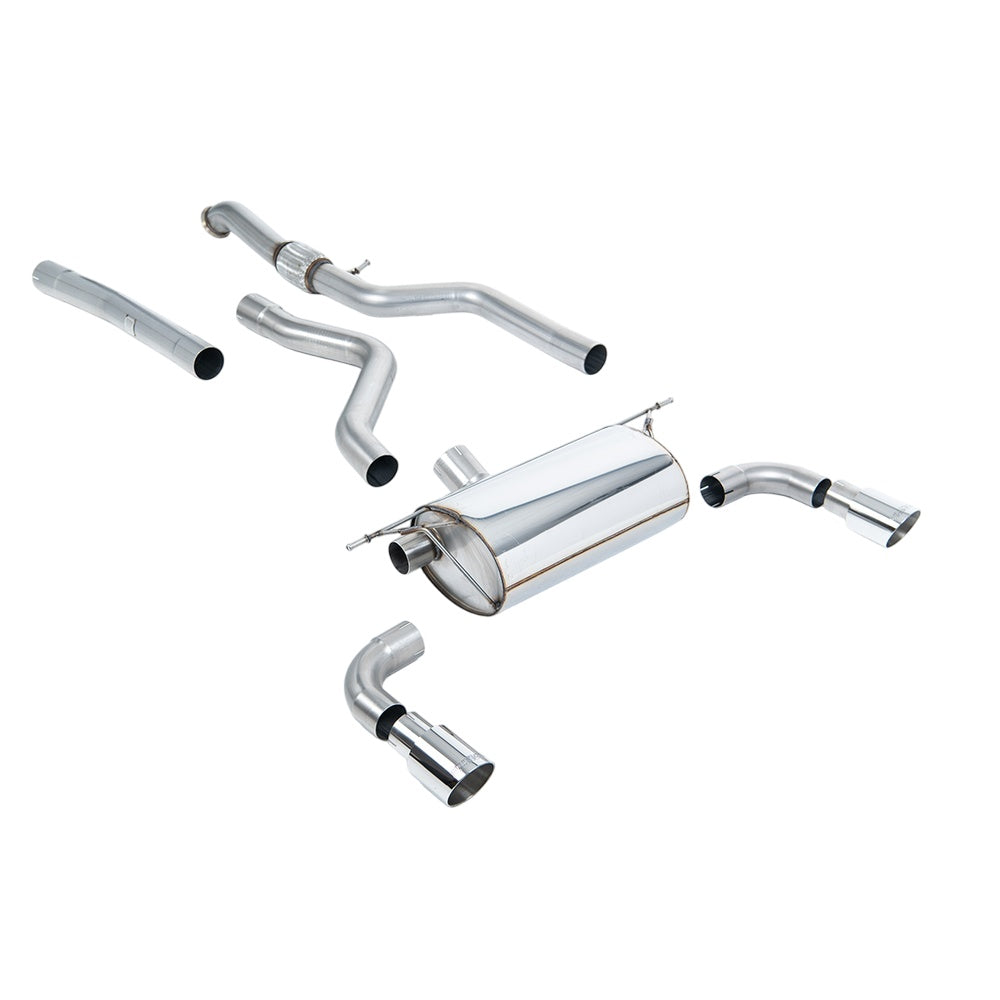 Milltek Cat Back Exhaust BMW 1 Series M135i 3 and 5-Door (F21 and F20, None xDrive) 12-16-Exhaust System-carbonizeduk