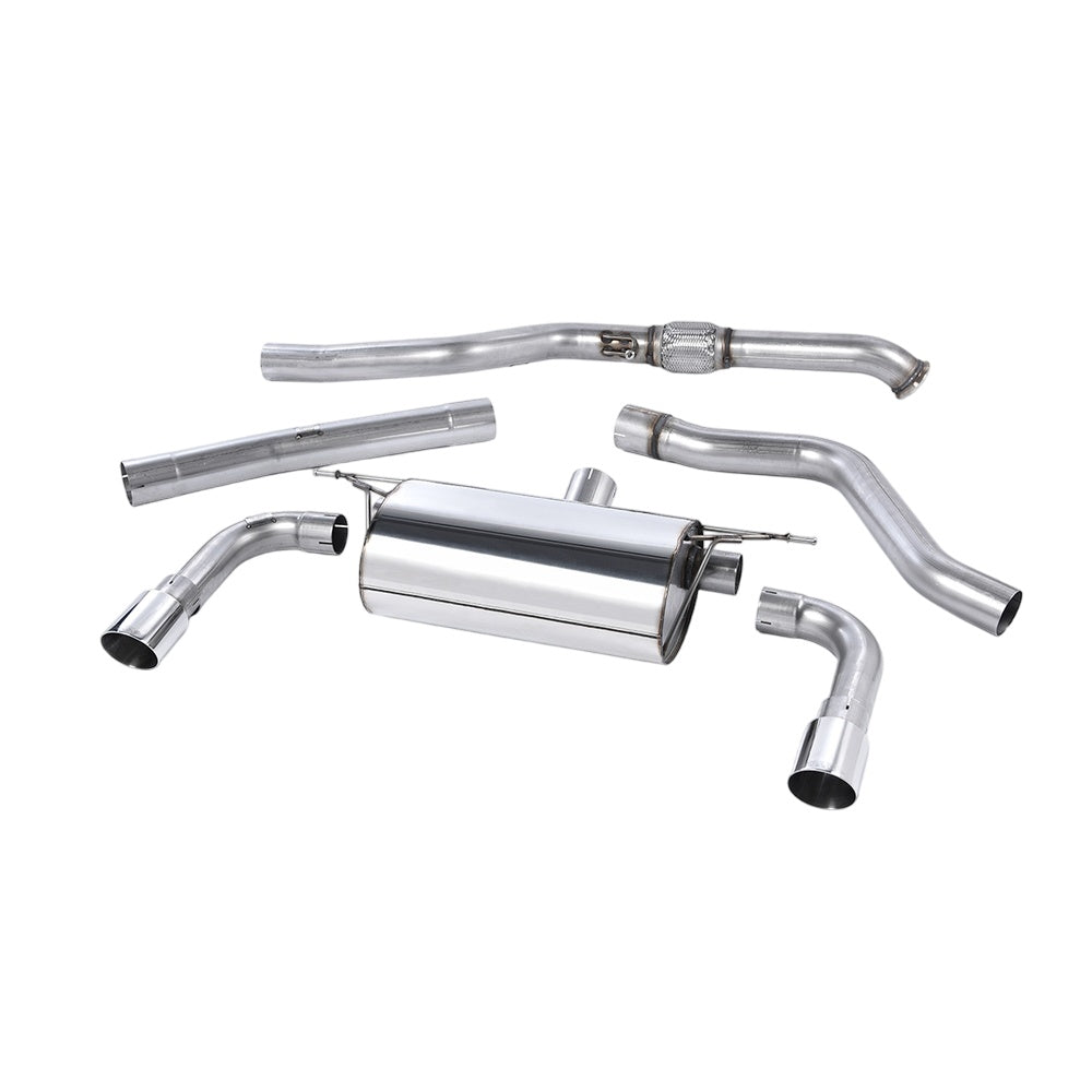 Milltek Cat Back Exhaust BMW 2 Series M235i Coupe (F22) (None xDrive) 14-15-Exhaust System-carbonizeduk