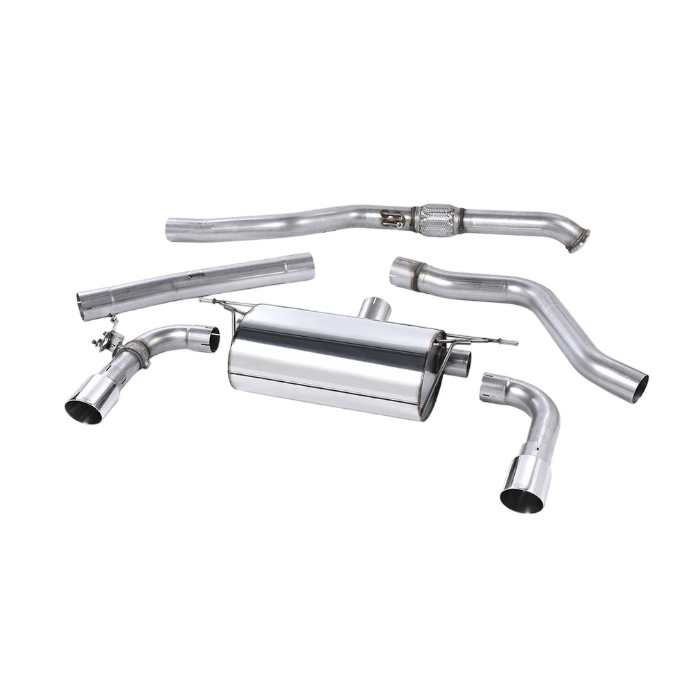Milltek Cat Back Exhaust BMW 2 Series M235i Coupe (F22) (None xDrive) 14-15-Exhaust System-carbonizeduk