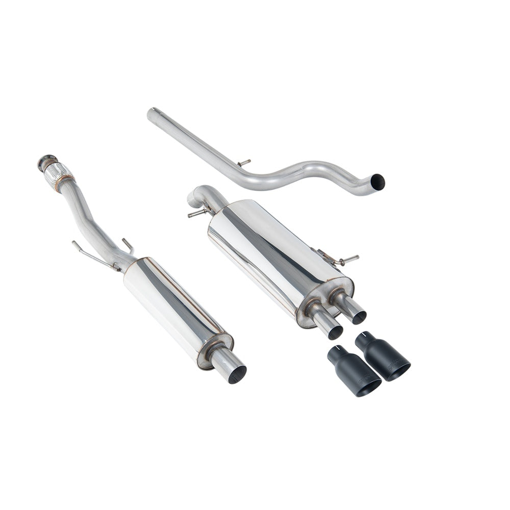 Milltek Cat Back Exhaust Citroen DS3 1.6 THP 16V DSport 10-19-Exhaust System-carbonizeduk