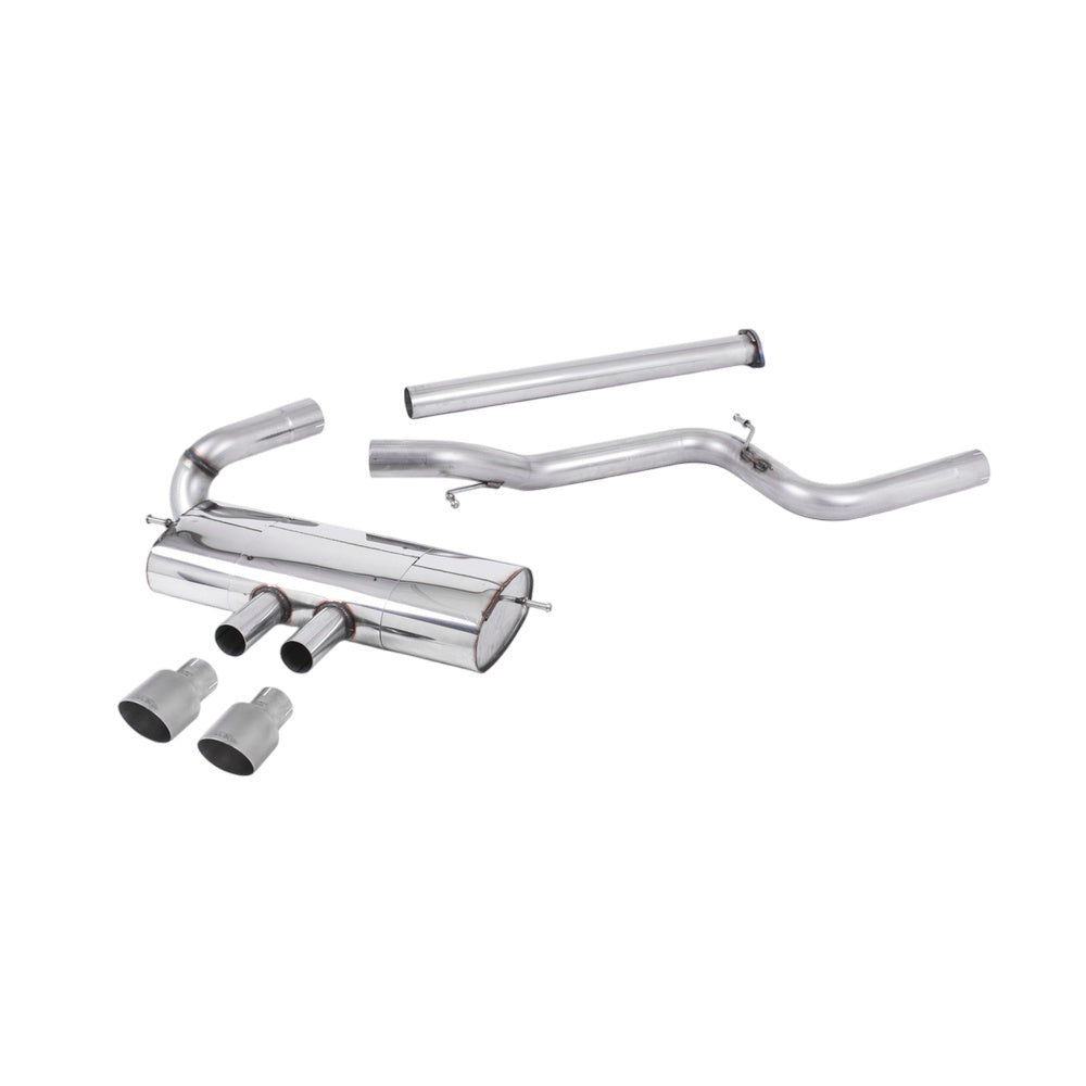 Milltek Cat Back Exhaust Ford Focus Mk3 ST 2.0 EcoBoost 5-Door Hatchback 12-18-Exhaust System-carbonizeduk