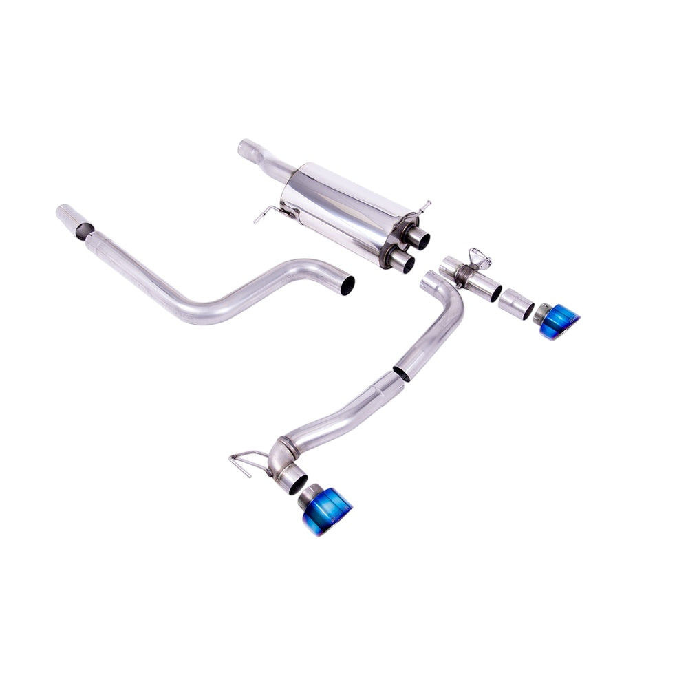 Milltek Cat Back Exhaust Ford Fiesta Mk8 ST 1.5 EcoBoost 200PS (Pre Sept 2020 Models Only) 18-20-Exhaust System-carbonizeduk