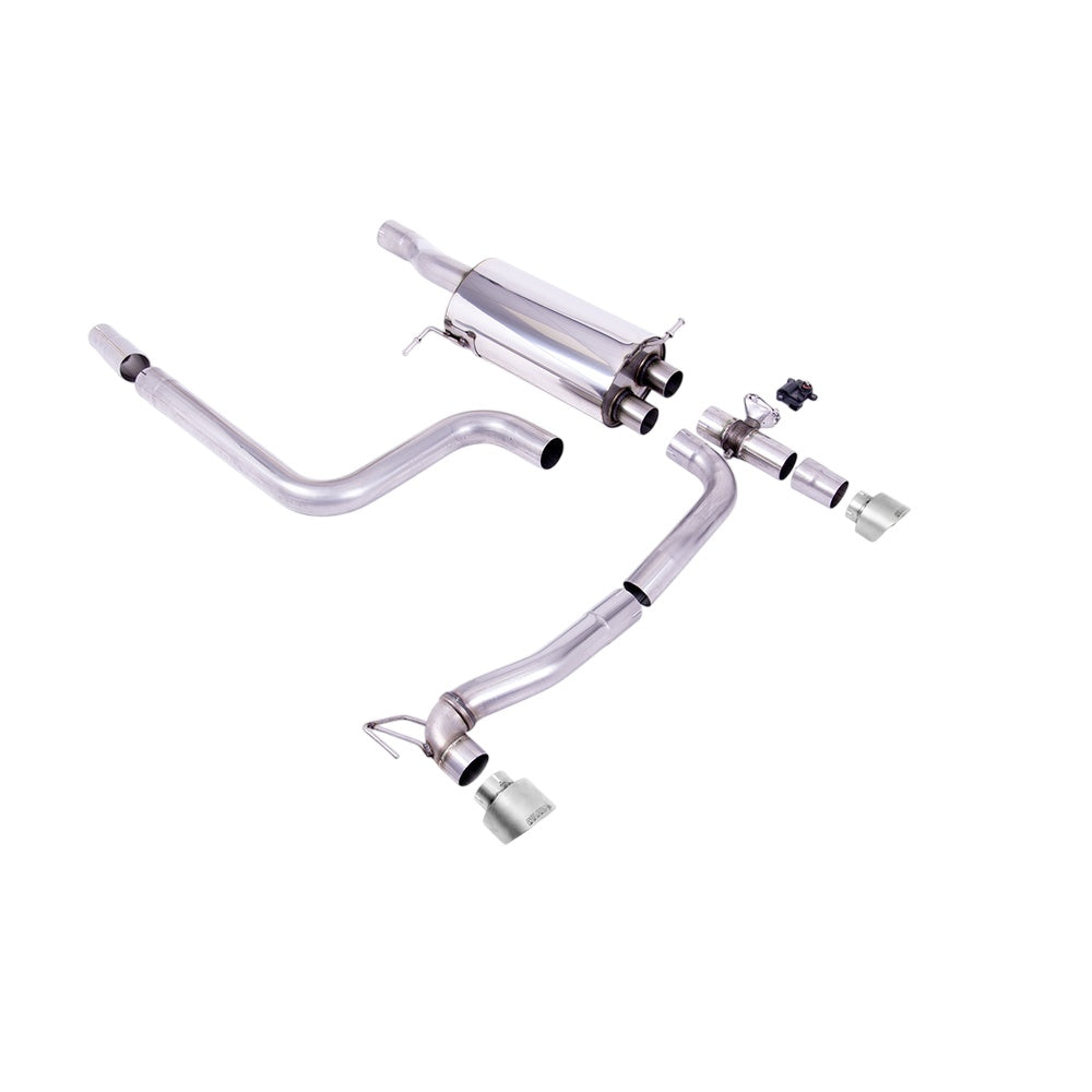 Milltek Cat Back Exhaust Ford Fiesta Mk8 and Mk8.5 ST 1.5 EcoBoost 200PS (Post Sept 2020 Models Only) 20-25-Exhaust System-carbonizeduk