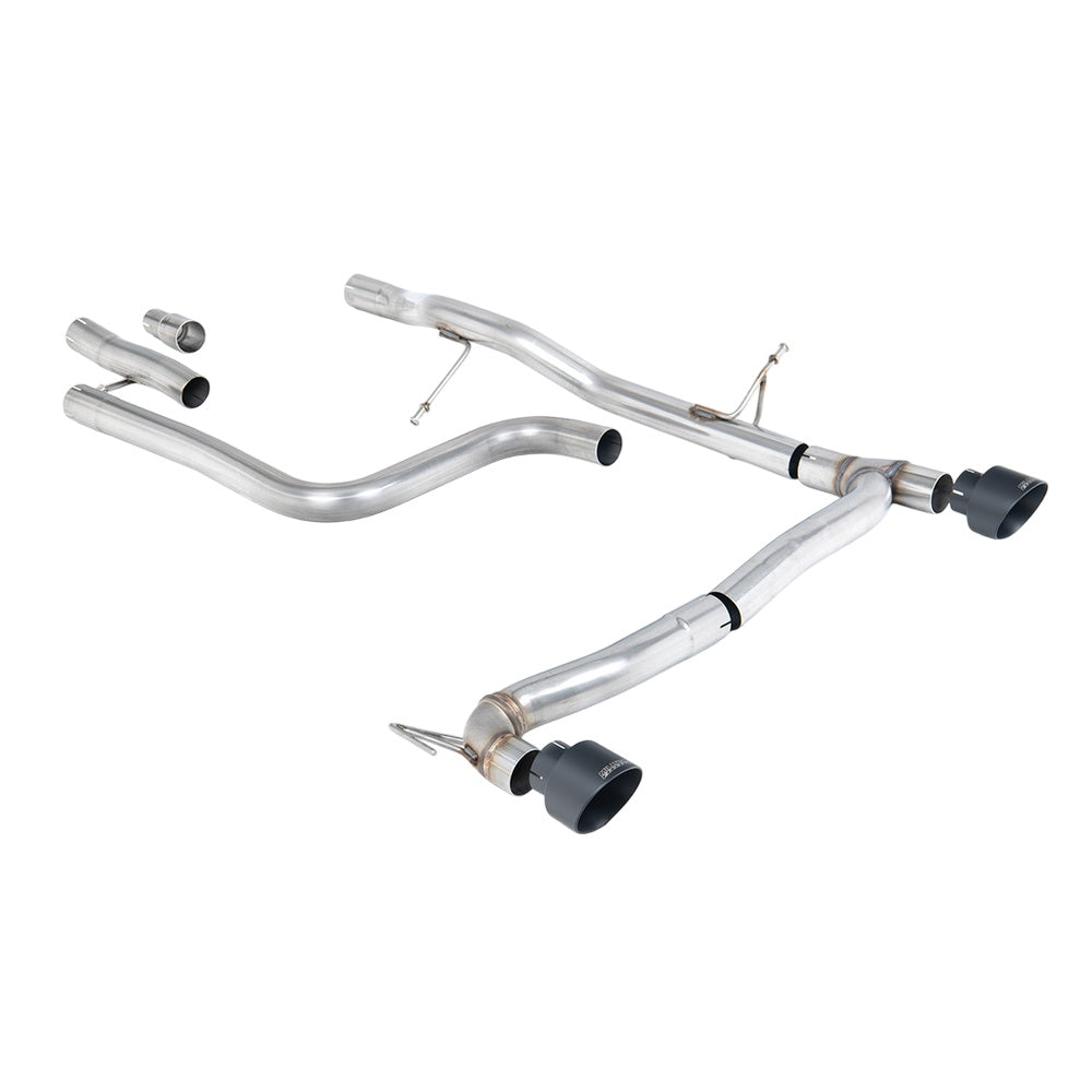 Milltek Particulate Filter-back Exhaust Ford Fiesta Mk8 1.0T EcoBoost ST-Line 3 and 5-Door (155ps Hybrid OPF/GPF Models Only) Maxton Designs Dual Outlet Kits 20-25-Exhaust System-carbonizeduk