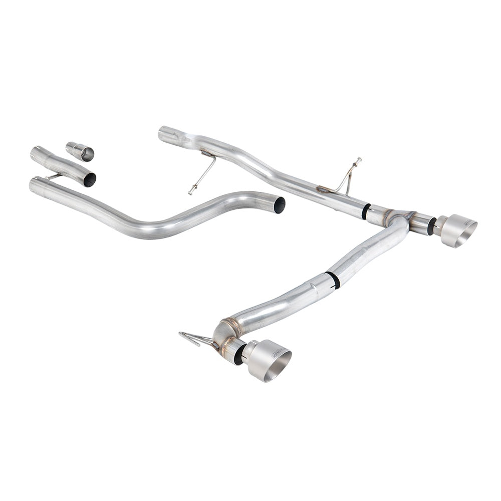 Milltek Particulate Filter-back Exhaust Ford Fiesta Mk8 1.0T EcoBoost ST-Line 3 and 5-Door (155ps Hybrid OPF/GPF Models Only) Maxton Designs Dual Outlet Kits 20-25-Exhaust System-carbonizeduk