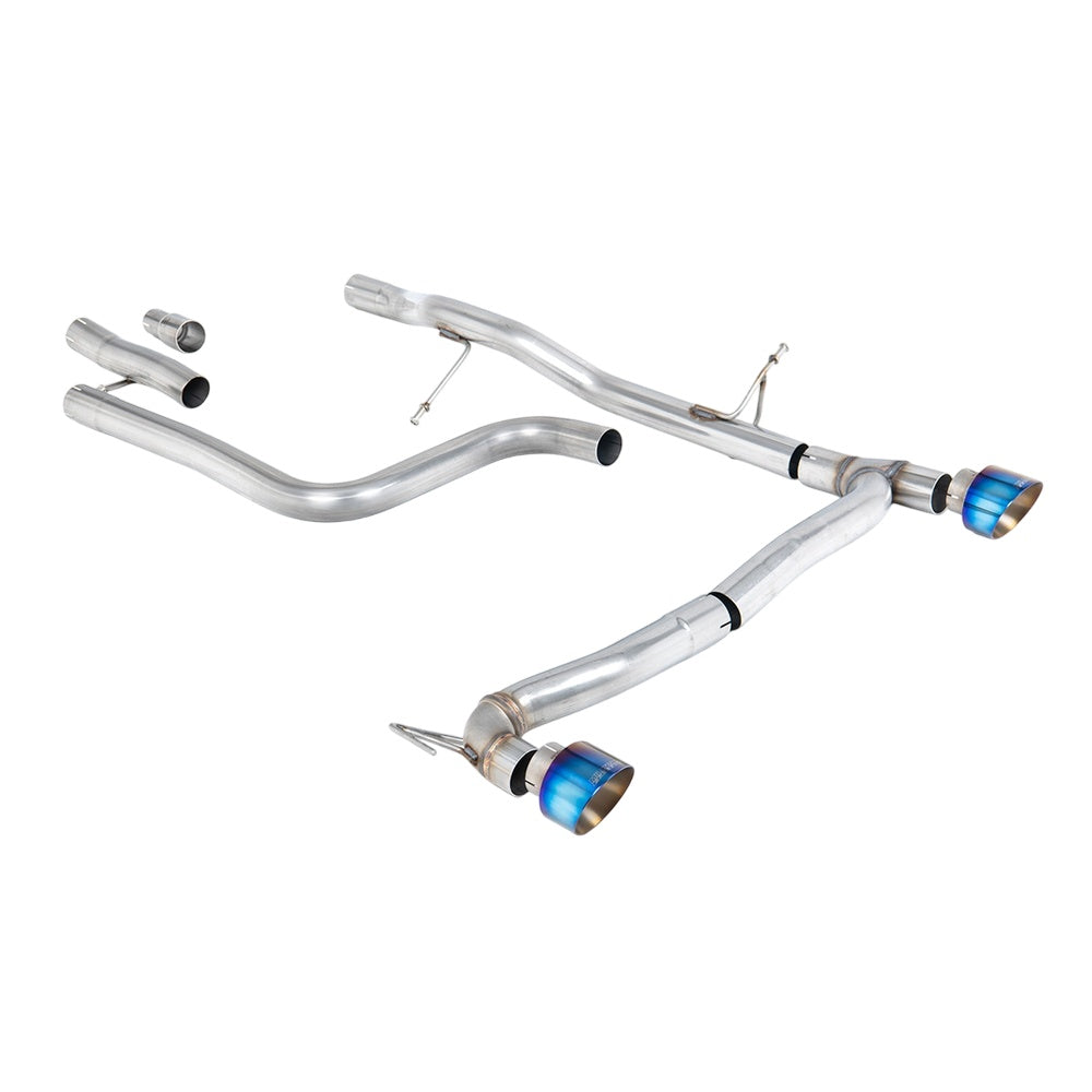 Milltek Particulate Filter-back Exhaust Ford Fiesta Mk8 1.0T EcoBoost ST-Line 3 and 5-Door (155ps Hybrid OPF/GPF Models Only) Maxton Designs Dual Outlet Kits 20-25-Exhaust System-carbonizeduk