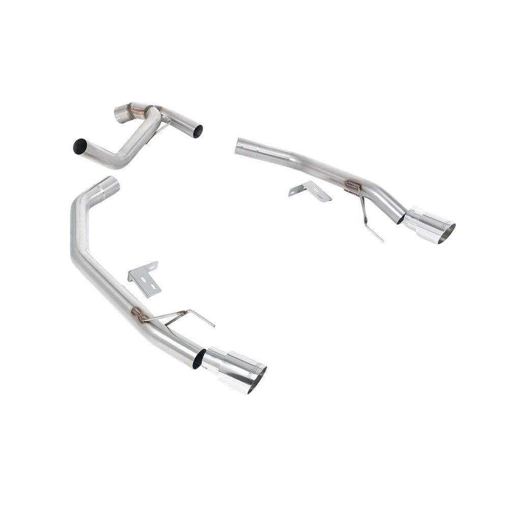 Milltek Axle Back Exhaust Ford Ranger 2.0TDCI 205PS Bi-Turbo Diesel 22-25-Exhaust System-carbonizeduk