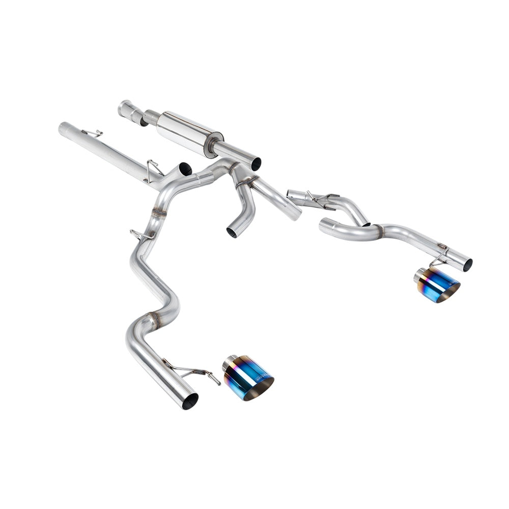 Milltek Cat Back Exhaust Ford F150 SuperCrew (5.5ft Bed) Tremor 5.0 V8 21-25-Exhaust System-carbonizeduk
