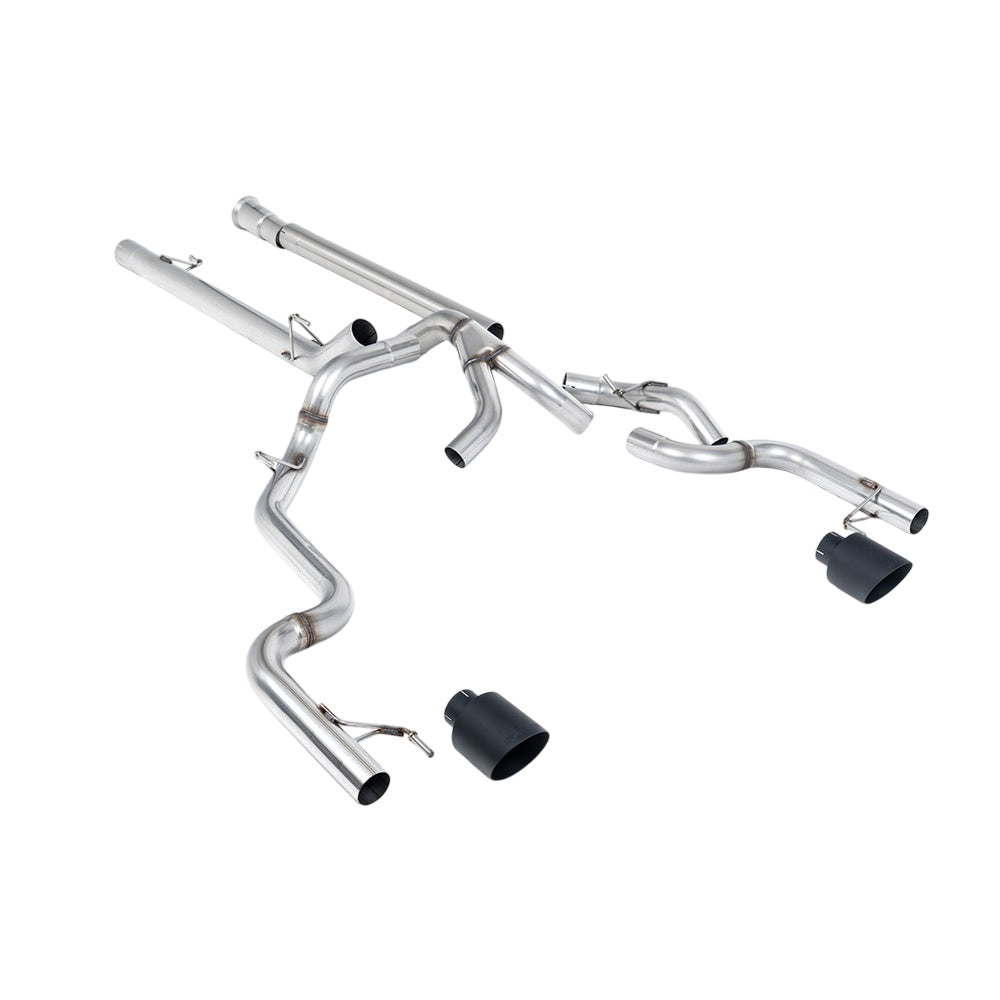 Milltek Cat Back Exhaust Ford F150 SuperCrew (5.5ft Bed) Tremor 3.5 V6 EcoBoost 21-25-Exhaust System-carbonizeduk
