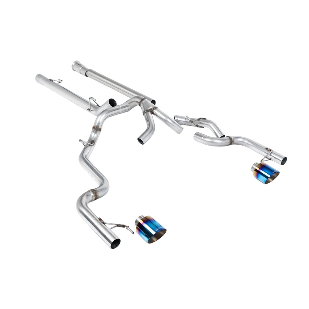 Milltek Cat Back Exhaust Ford F150 SuperCrew (5.5ft Bed) Tremor 3.5 V6 EcoBoost 21-25-Exhaust System-carbonizeduk
