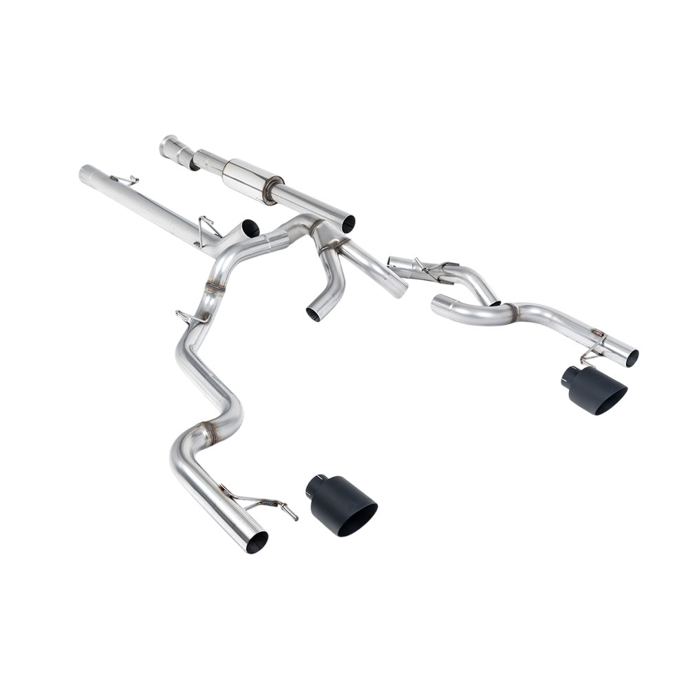 Milltek Cat Back Exhaust Ford F150 SuperCrew (5.5ft Bed) Tremor 5.0 V8 21-25-Exhaust System-carbonizeduk
