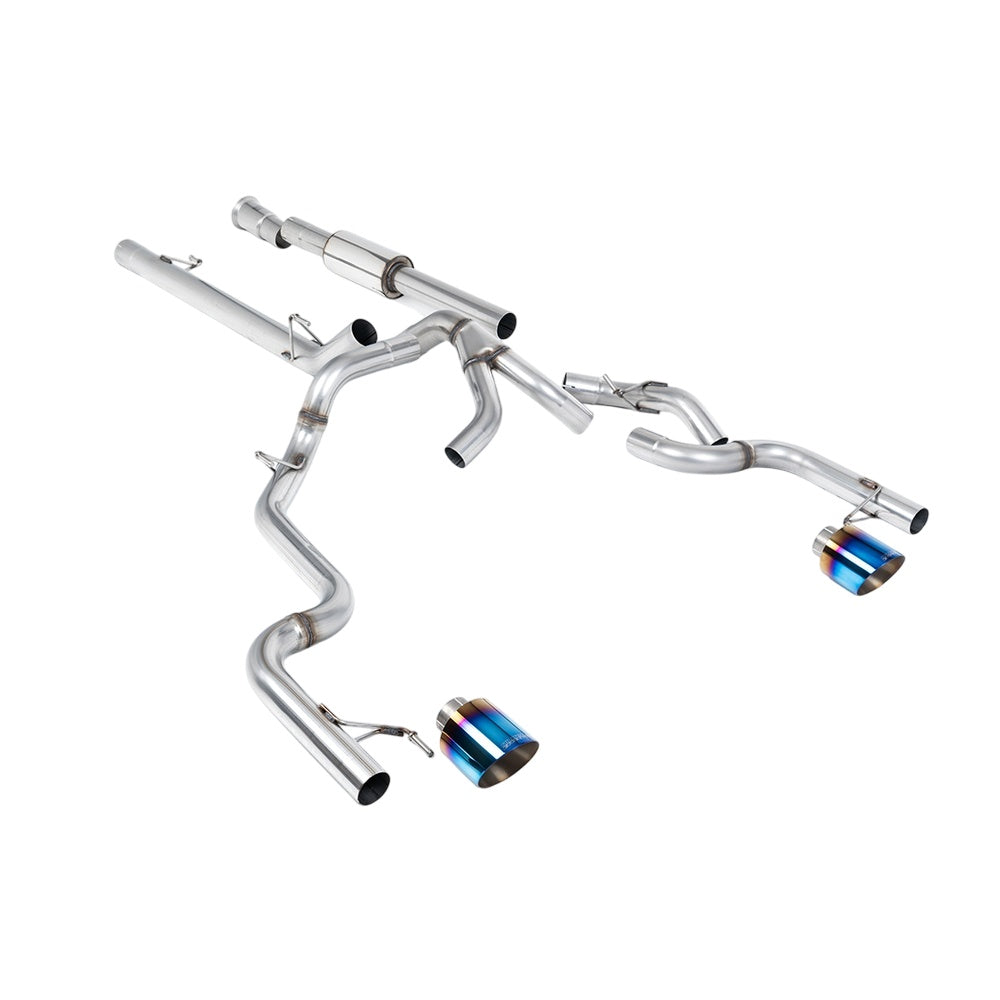 Milltek Cat Back Exhaust Ford F150 SuperCrew (5.5ft Bed) Tremor 5.0 V8 21-25-Exhaust System-carbonizeduk