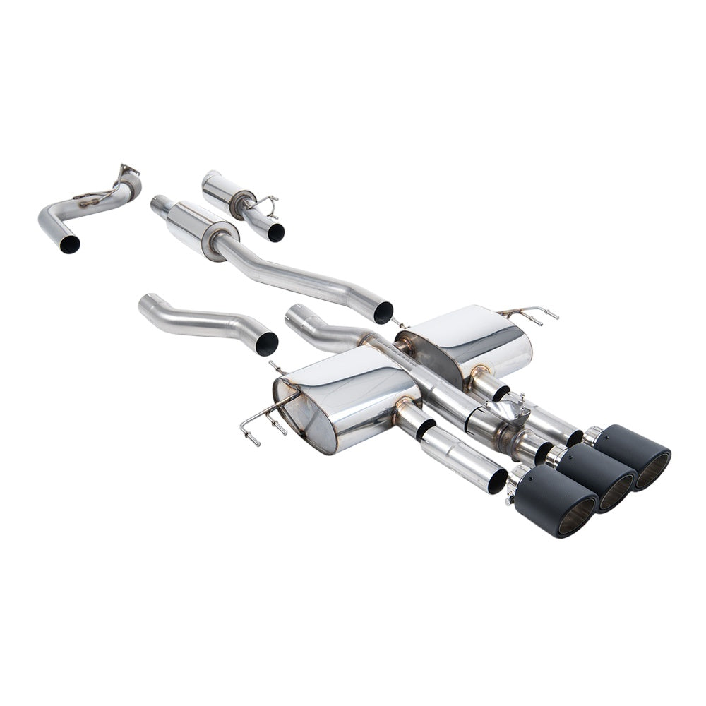 Milltek Cat Back Exhaust Honda / Acura Integra Type S (DE5) 2.0 Turbo 320hp 23-25-Exhaust System-carbonizeduk