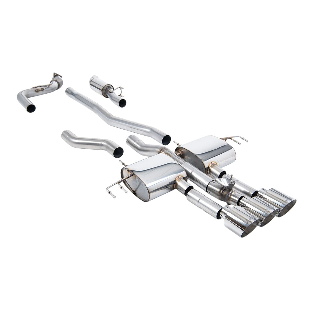 Milltek Cat Back Exhaust Honda / Acura Integra Type S (DE5) 2.0 Turbo 320hp 23-25-Exhaust System-carbonizeduk