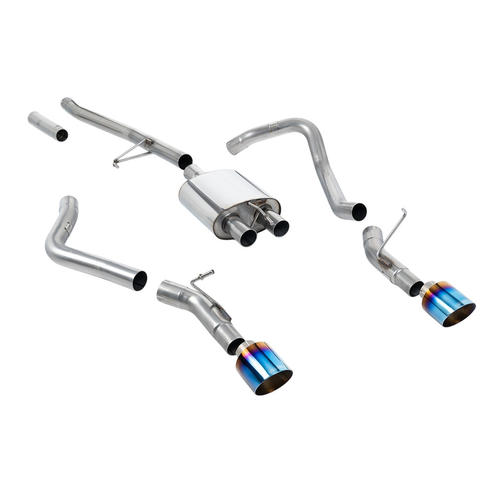 Milltek Cat Back Exhaust Jeep Gladiator (JT) 3.6 V6 20-25-Exhaust System-carbonizeduk