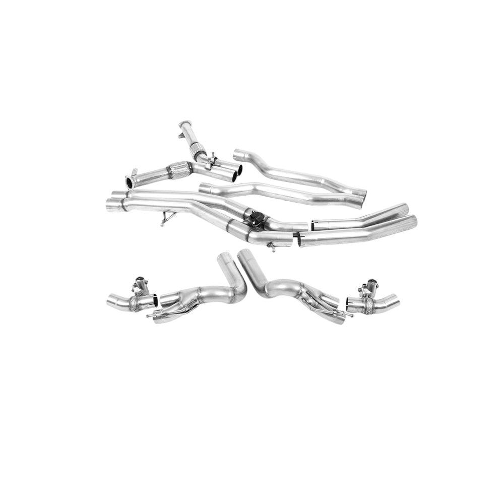 Milltek Particulate Filter-back Exhaust Lamborghini Urus 4.0 Twin Turbo V8 650PS 18-25-Exhaust System-carbonizeduk